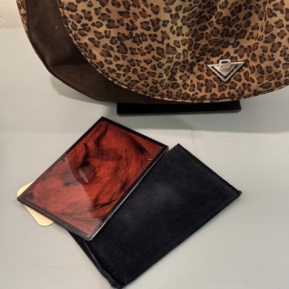 Bottega Veneta Brown Leopard Shoulder Bag - Picture 7 of 7